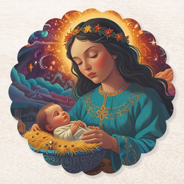 Glatta julglädjen i december underlägg papper (Framsida)