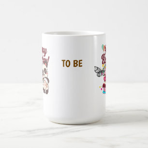 Glatta Konfetti Grattis på födelsedagen Hälsning Kaffemugg