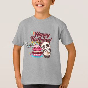 Glatta Konfetti Grattis på födelsedagen Hälsning T Shirt