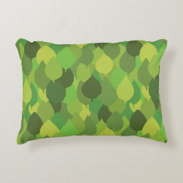 Glatta Lush Löv - sömlösa yta mönster. Prydnadskudde