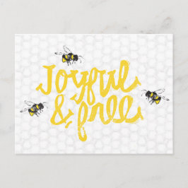 Glatta och fria bin vykort