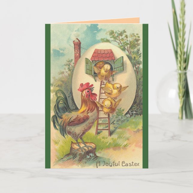 Glatta Påsk Helgkort (Framsida)