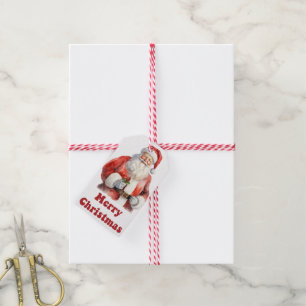 Glatta Santa Juletiketters Presentetikett