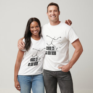 Glatta Stick figur Running T Shirt