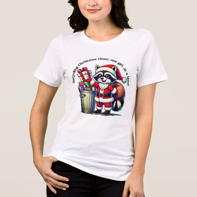 Glatta tävlingsskyttar delar julklappar t shirt (Framsida)