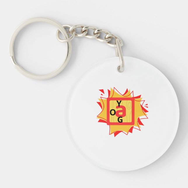 Glatta Yoga Färg avspeglar Lugn och energi (Framsidan)