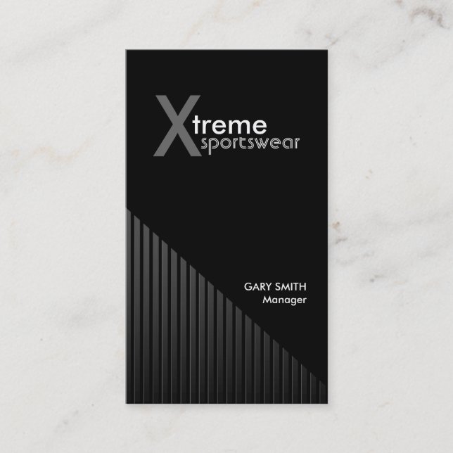 Glättad visitkort (Framsida)