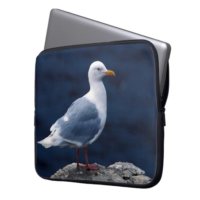 Glaucous Gull Laptop Fodral (Framsidan Vänster)