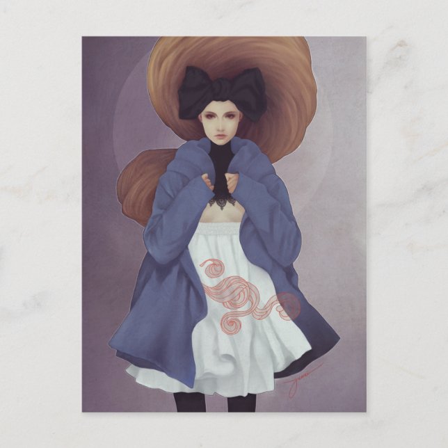 "Glaucous" vykort (Framsida)