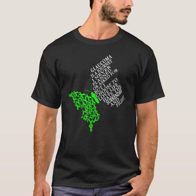 Glaukomkrigare Jag Mår Bra T Shirt (Framsida)