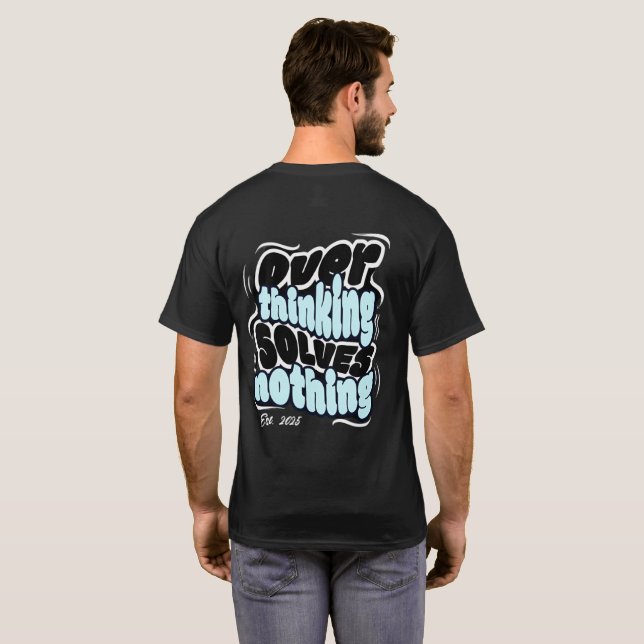 Glaury Black Edition – Mind Over Matter T Shirt (Hel baksida)