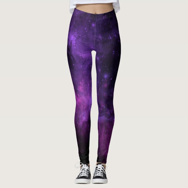 Glaxy Serie Design Leggings (Framsida)