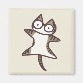Glay Tabby katt Magnet