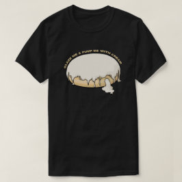 Glaze mig och klumpa mig med Cream Doughnut T Shirt