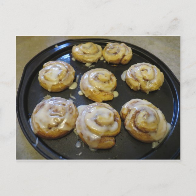 Glazed Buns Vykort (Framsida)