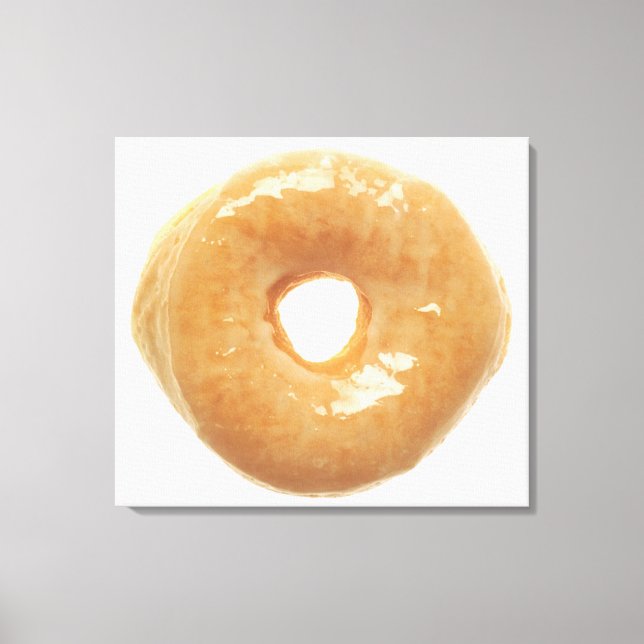 Glazed Donut Canvastryck (Framsida)