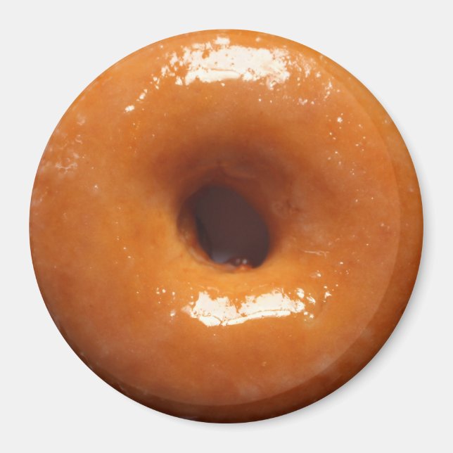 Glazed Donut Magnet Round (Framsidan)