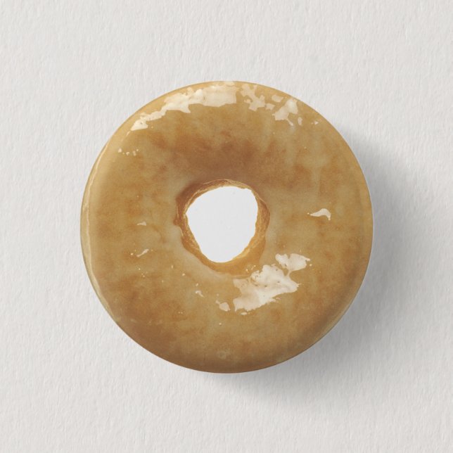 Glazed Donut Novelty Knapp (Framsida)