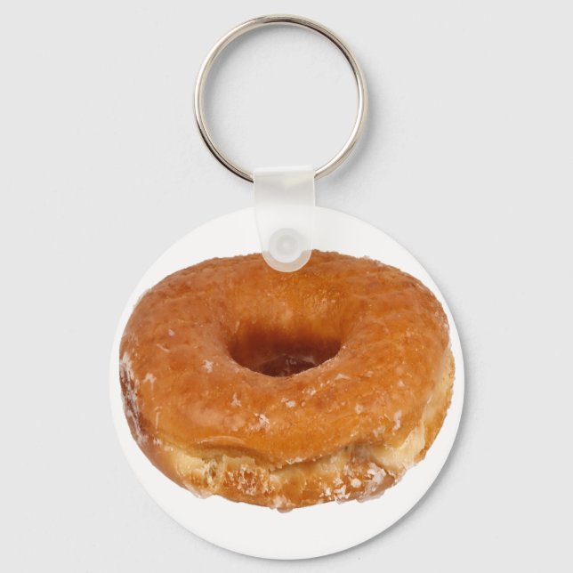Glazed Donut Nyckelring (Framsida)