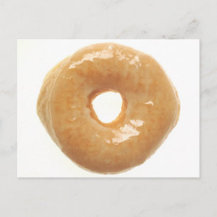 Glazed Donut Vykort