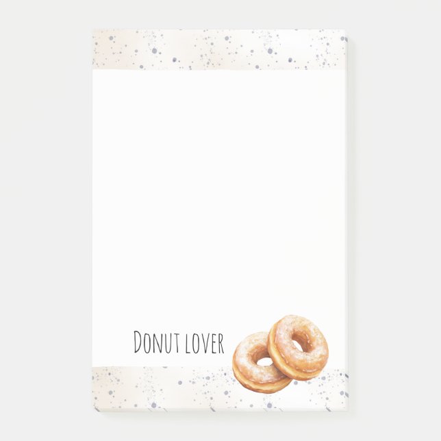 Glazed Donuts Sweet Treats Post-it Block (Framsida)