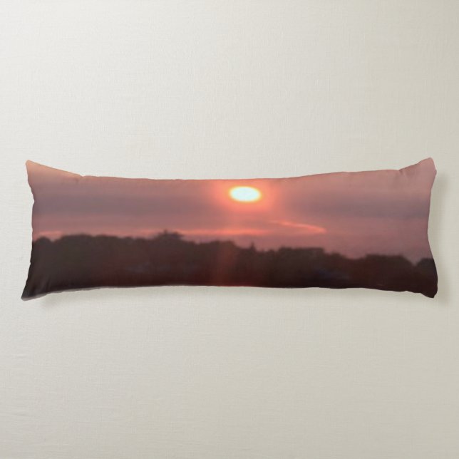 Glazed Sunset Kroppskudde (Framsidan)