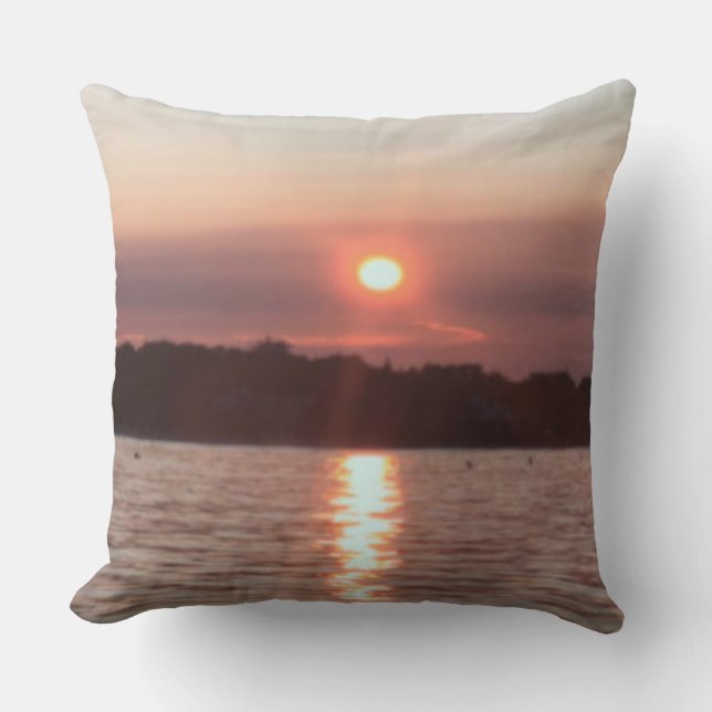 Glazed Sunset Kudde (Framsida)