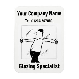 Glazier-, glas- och glasmagnet magnet
