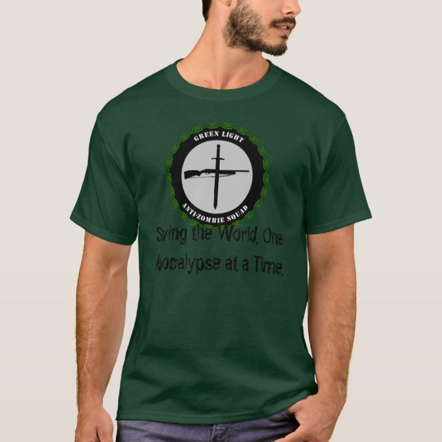 GLAZS-T-tröjagrönt Tee Shirt (Framsida)