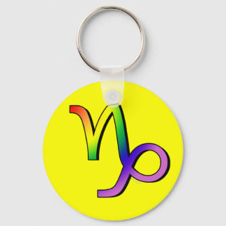 GLBT Capricorn Nyckelring