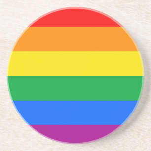 GLBT-PRIDE RAND DESIGN UNDERLÄGG SANDSTEN