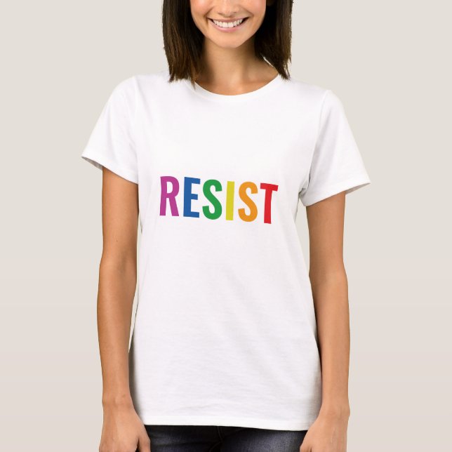 Glbt Resist T Shirt (Framsida)