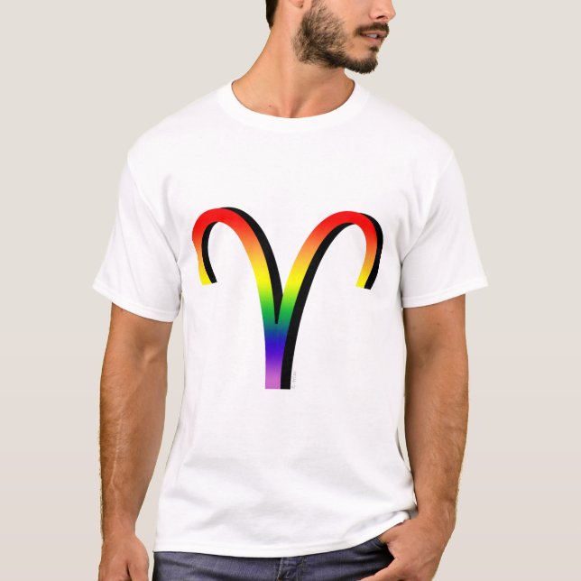 GLBT-vädur T-shirt (Framsida)