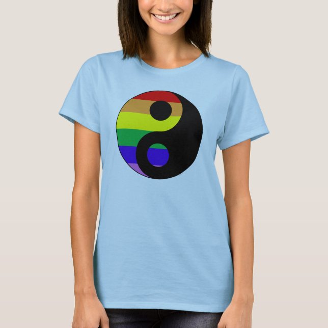 GLBT YinYang T Shirt (Framsida)