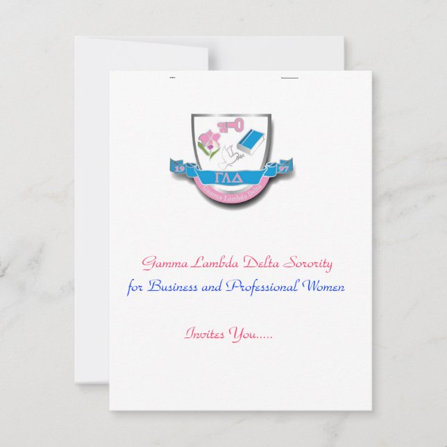 GLD-inbjudningar Inbjudningar (Framsida)