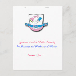 GLD-inbjudningar Inbjudningar