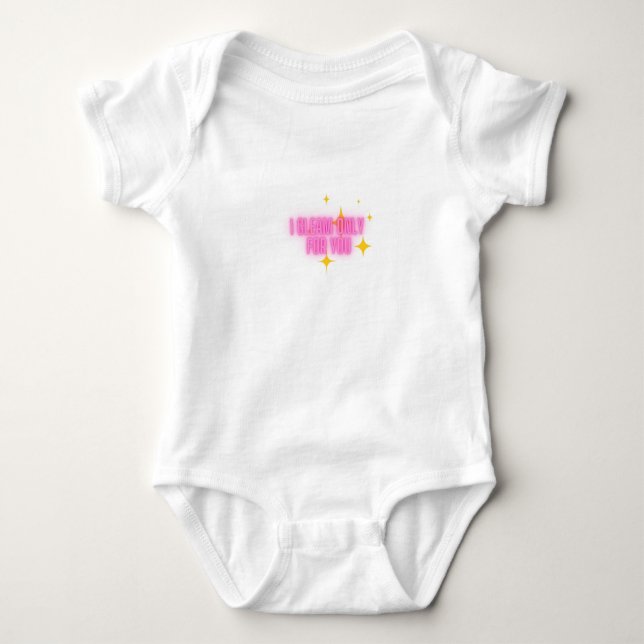 GLEAM & BABY KROPPSSTRUMPOR T SHIRT (Framsida)