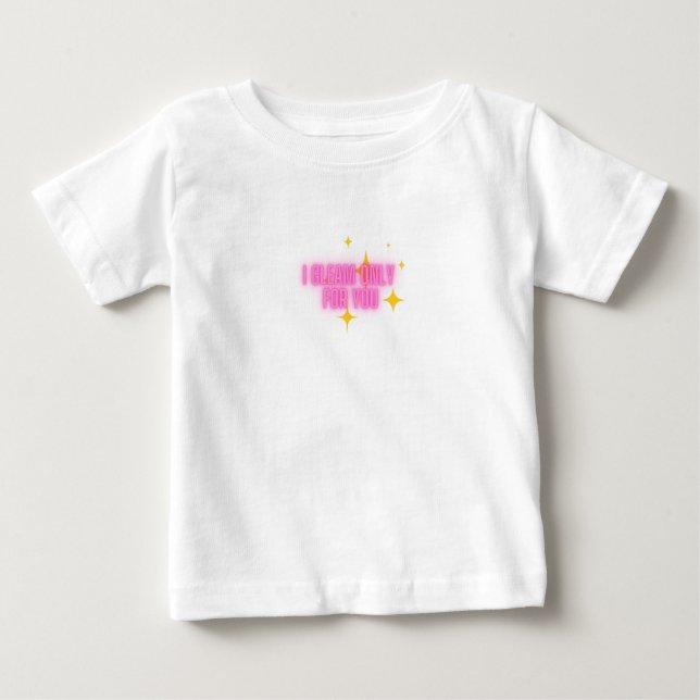 GLEAM & BABY T-SHIRTAR T SHIRT (Framsida)