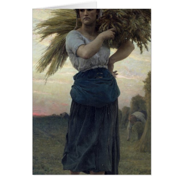 Gleaneren, 1877 hälsningskort (Framsidan)