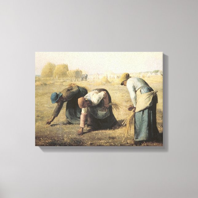 Gleaners, 1857 canvastryck (Framsida)