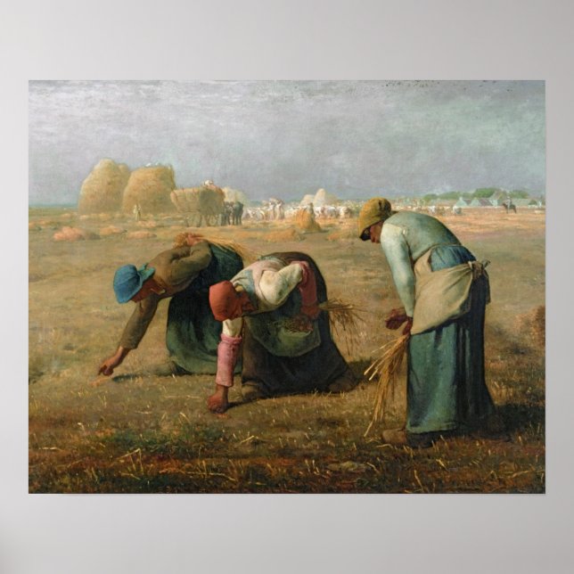 Gleaners, 1857 poster (Framsidan)