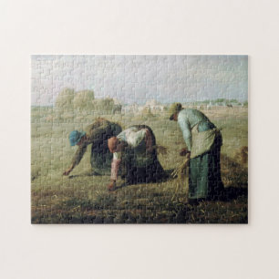 Gleaners, Jean-Francois Millet, 1857 Pussel