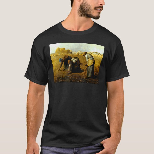 Gleaners (Les Glaneuses) av Jean-Francois Mill T Shirt (Framsida)