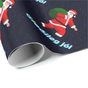 Gleðileg jól - Jultomten Presentpapper