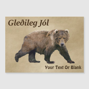 Gleðileg Jól - Kodiak Bear