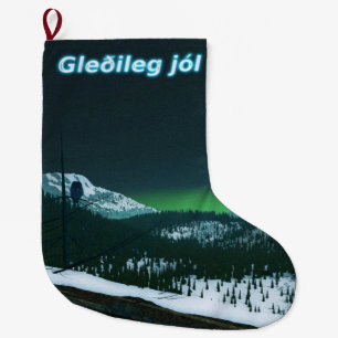 Gleðileg jól - tyst natt stor julstrumpa