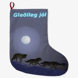 Gleðileg jól - Varg Pack Stor Julstrumpa