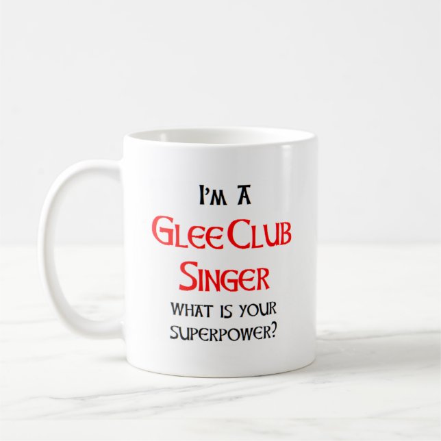 Glee klubb singer kaffemugg (Vänster)