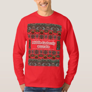 Glee Red Mitten-Easternly Accurate jul Ugly T Shirt