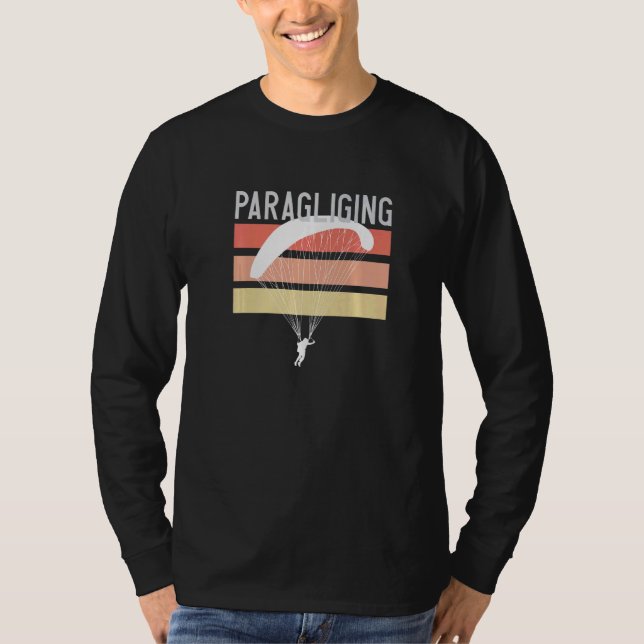 Gleitschirm Fallschirmoper Gleitschirm T Shirt (Framsida)
